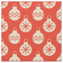 Search for retro christmas fabric Red