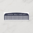Search for hair comb business cards Unique salon logo branding