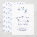 Recherche de de libellule mariage invitations Aquarelle