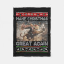 Search for ugly christmas sweater blankets Make christmas great again