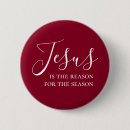 Recherche de noël rouge badges Élégant