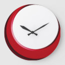 Search for cool kitchen clocks Red