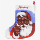 Search for african american christmas stockings Black
