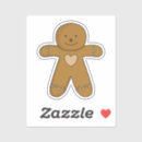 Search for ginger bread stickers Xmas