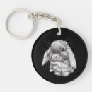 Search for easter for men keychains Bunny