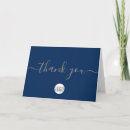 Search for blue and gold thank you cards Professional