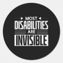 Search for invisible disability stickers Awareness