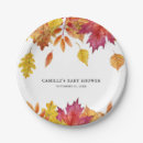 Recherche de bridal shower assiettes Automne