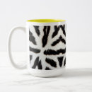 Recherche de tigre blanc tasses Noir et blanc
