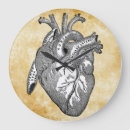 Recherche de coeur anatomique horloges Vintage