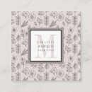 Recherche de motif botanique cartes visite Customer