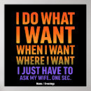 Search for funny wife posters Marriage