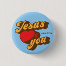 Search for jesus loves you buttons Retro