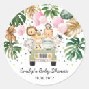 Recherche de jungle baby autocollants Mother to be