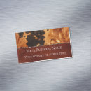 Search for western business cards Cowhide