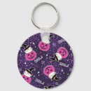 Search for pumpkin cat keychains Spooky