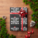 Search for christmas golf wrapping paper 2026