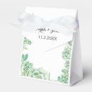 Search for succulent wedding favour boxes Modern