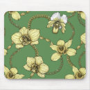 Recherche de orchidées jaunes tapis souris Floral