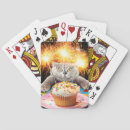 Search for happy birthday playing cards Cat