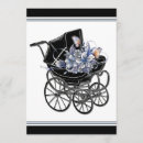 Search for vintage pram baby shower invitations Carriage