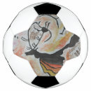 Recherche de peinture ballons foot Abstrait