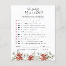 Search for christmas baby shower games Poinsettia
