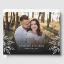 Search for simple wedding guest books Floral