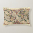 Search for vintage world globe pillows Earth