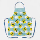Search for blue gingham aprons Chic