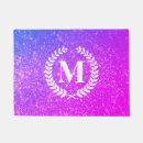 Search for glitter doormats Purple