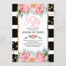 Recherche de stripes anniversaire invitations Rose