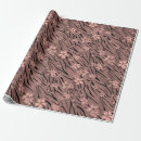 Recherche de tigres papier cadeau Rose