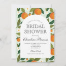 Search for cute bridal shower invitations Orange