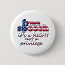 Search for free speech buttons Politics