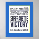 Search for nineteenth amendment posters Suffrage