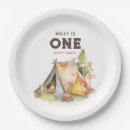 Search for campers paper plates Watercolor