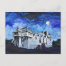 Recherche de château hanté cartes postales Éffrayant