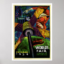 Search for vintage fair posters Chicago