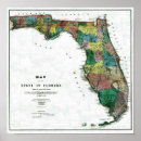 Search for map of florida posters Antique