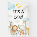 Search for boy baby shower banners Safari
