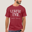 Search for lawful evil tshirts Fantasy
