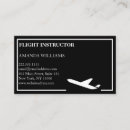 Search for flight instructor business cards Airport