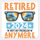 Recherche de problème autocollants Retraité plus mon problème