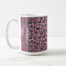 Search for hot pink leopard mugs Trendy