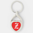 Search for z keychains White