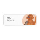 Search for happy cat return address labels Dog