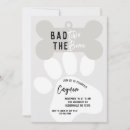 Search for dog paw print birthday invitations Bone