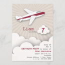 Recherche de avion rouge invitations Nuages