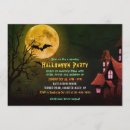 Search for creepy halloween invitations Spider web